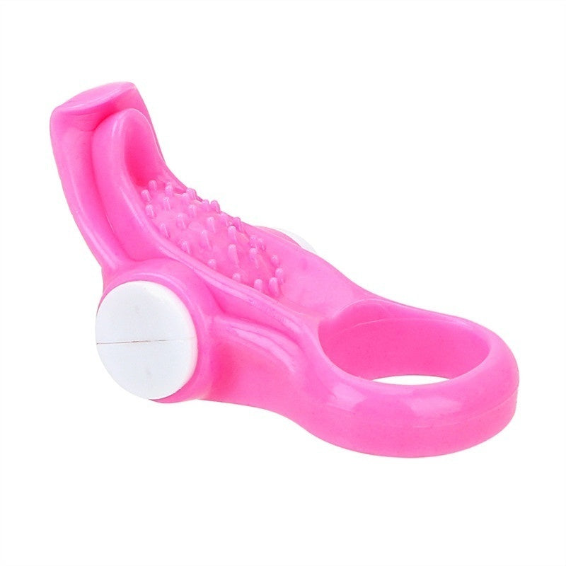 Male Ejaculation Delay Penis Ring Vibrating Tongue Clitorl Stimulate Cock Ring Adult Sex Toys for Men