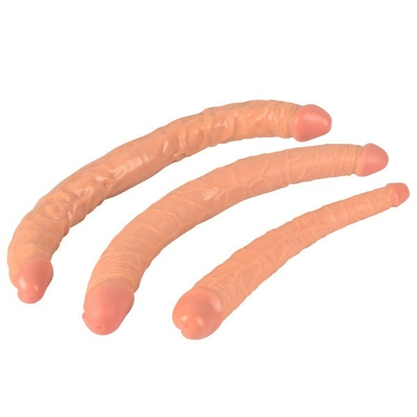 Double-Head Dildo Flexible Long Soft Realistic Penis Female Masturbator Sex Toys for Women Lesbian