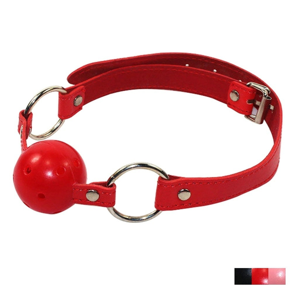 BDSM Slave Harness Silicone Ball Gag Bondage Fetish Mouth Restraints SM Sex Toys