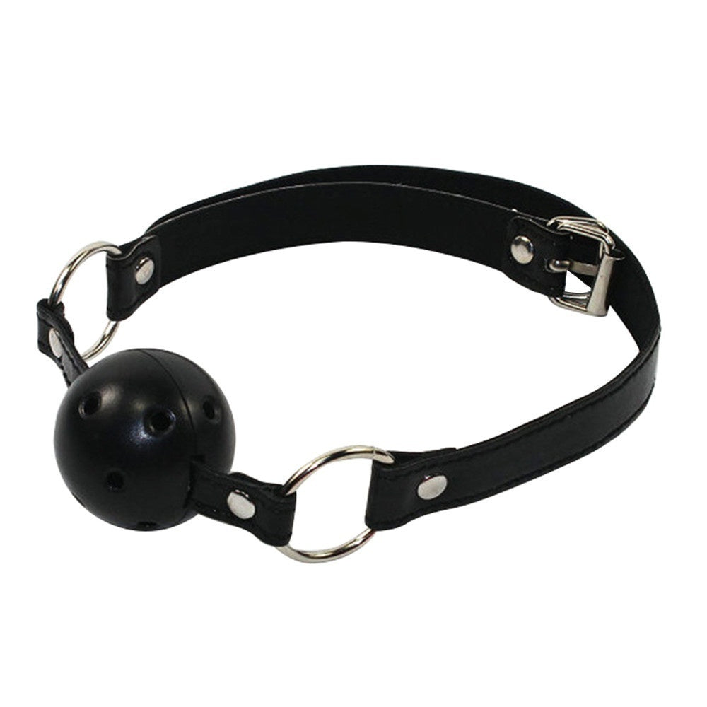 BDSM Slave Harness Silicone Ball Gag Bondage Fetish Mouth Restraints SM Sex Toys