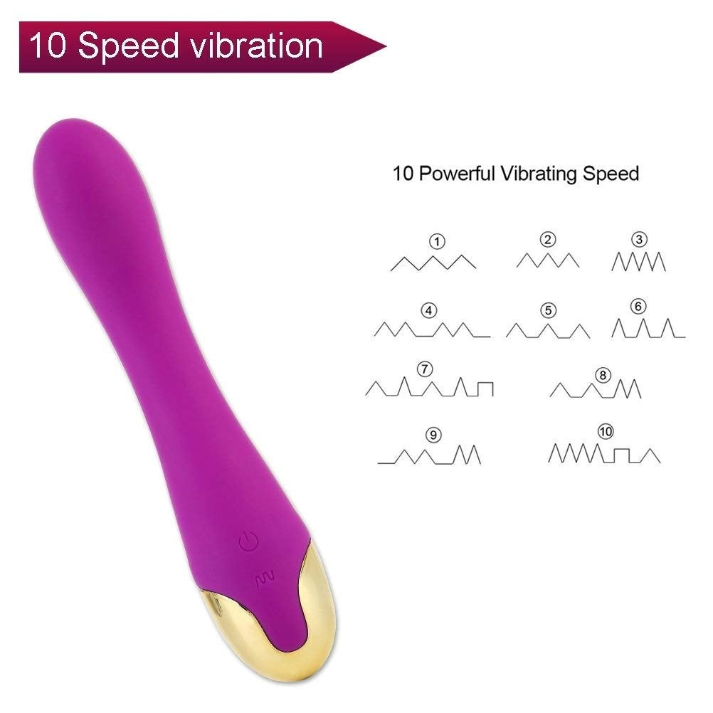 Powful Vibrating G-spot Massage Stick Dildo Vibrator Adult Sex Toys for Women