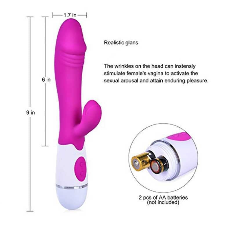 Powerful Vibrating Dildo Vibrator Female Clit Stimulation Body Massager Sex Toys for Women