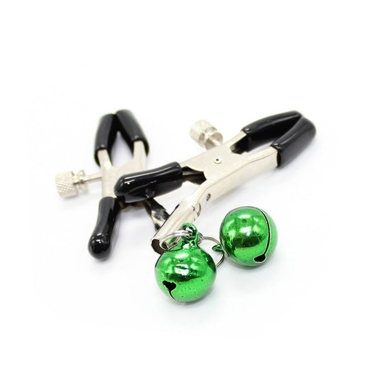 2pcs/Sets Nipples Clips with Bells Adult Breast Clip Sexy Women's Nipple Temptation Sex Toys