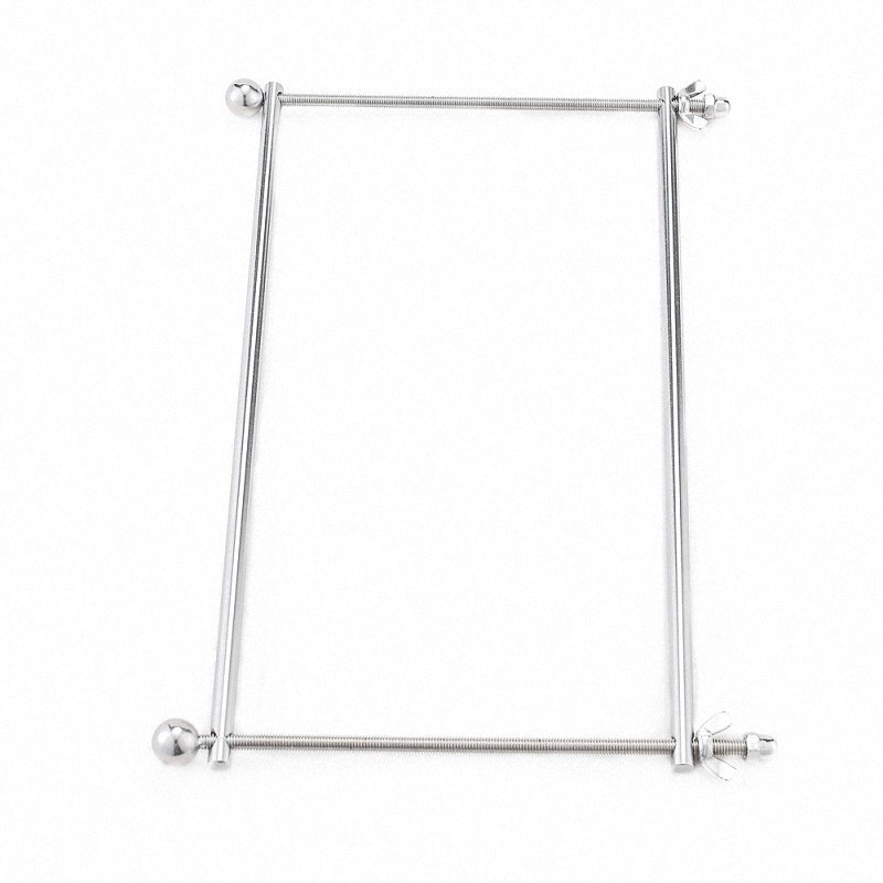 Women's Fashion Adjustable Stainless Steel B.D.S.M Brea/st Clamps Bon/dage Res/traints Sextoys
