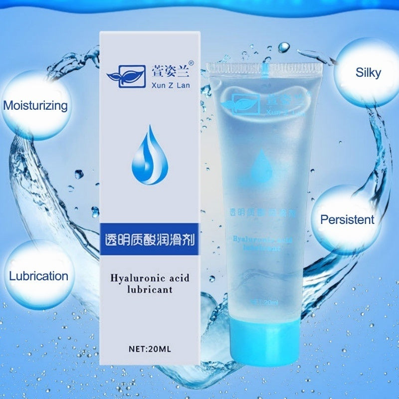 Water Based Lubricant for Sex Silk Touch Edible Anal Sex Lubricant Oral Sex Gel Exciter for Women Orgasm Sex Lube Adult Cream