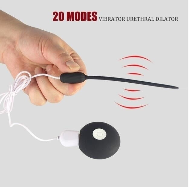 20 Speeds Vibrator Urethral Dilator