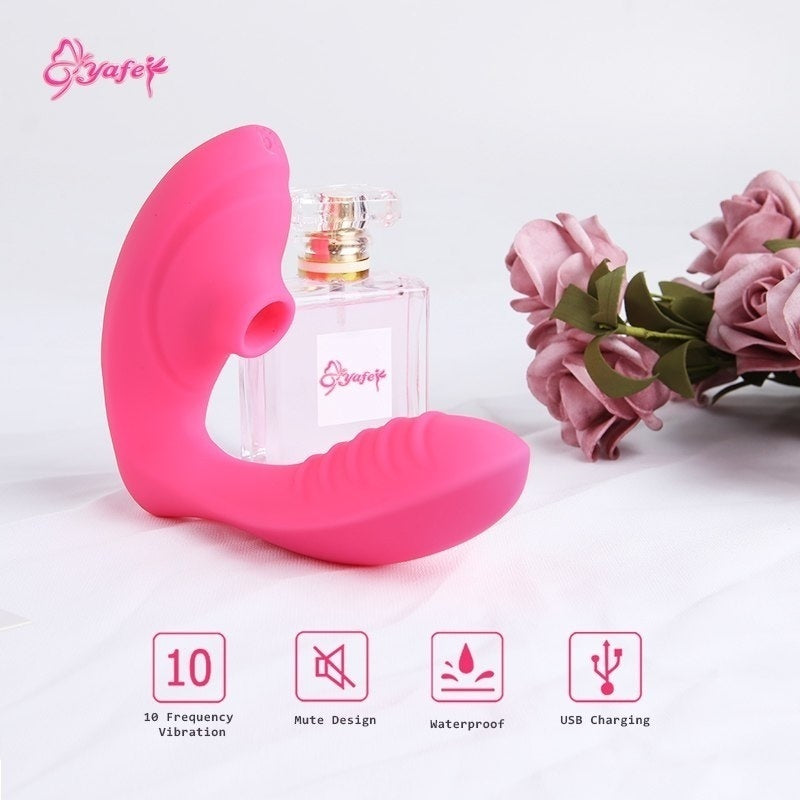10 Speed Sucking Vibrators Tongue Vibration Nip-ple Cli-t Sucker G-spot Clitor-al Stimulator Sex Toys for Women