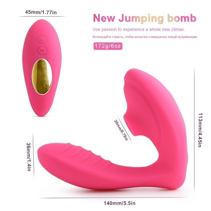 10 Speed Sucking Vibrators Tongue Vibration Nip-ple Cli-t Sucker G-spot Clitor-al Stimulator Sex Toys for Women