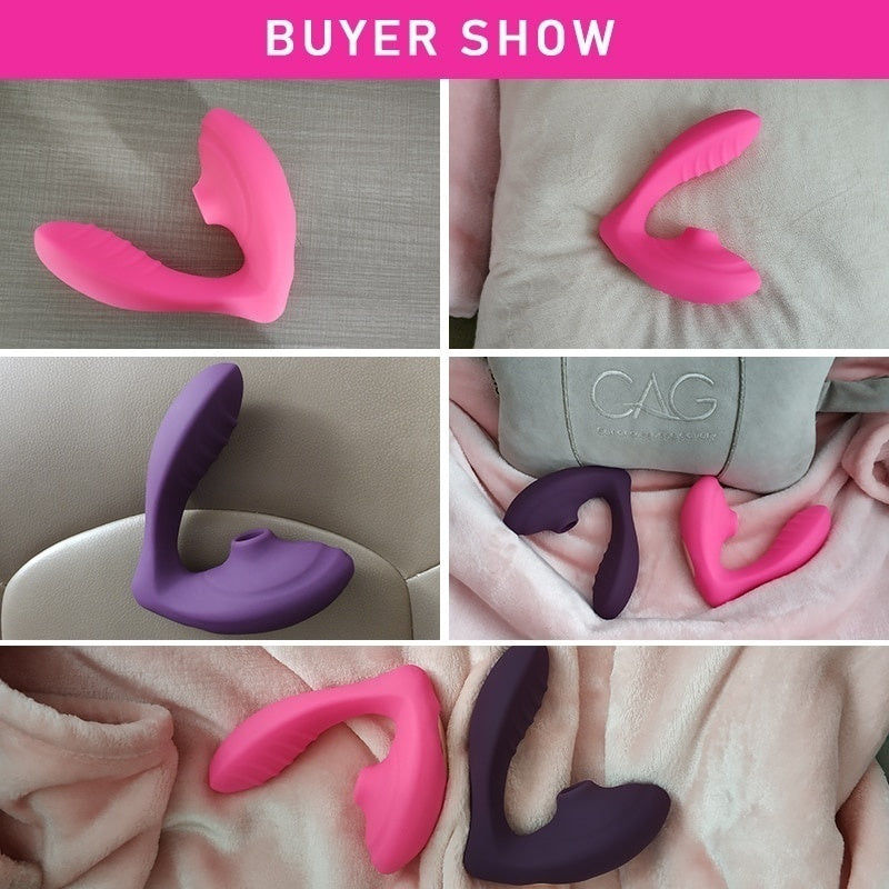 10 Speed Sucking Vibrators Tongue Vibration Nip-ple Cli-t Sucker G-spot Clitor-al Stimulator Sex Toys for Women