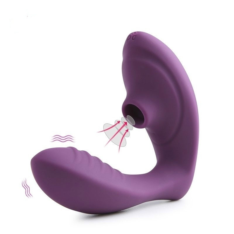 10 Speed Sucking Vibrators Tongue Vibration Nip-ple Cli-t Sucker G-spot Clitor-al Stimulator Sex Toys for Women