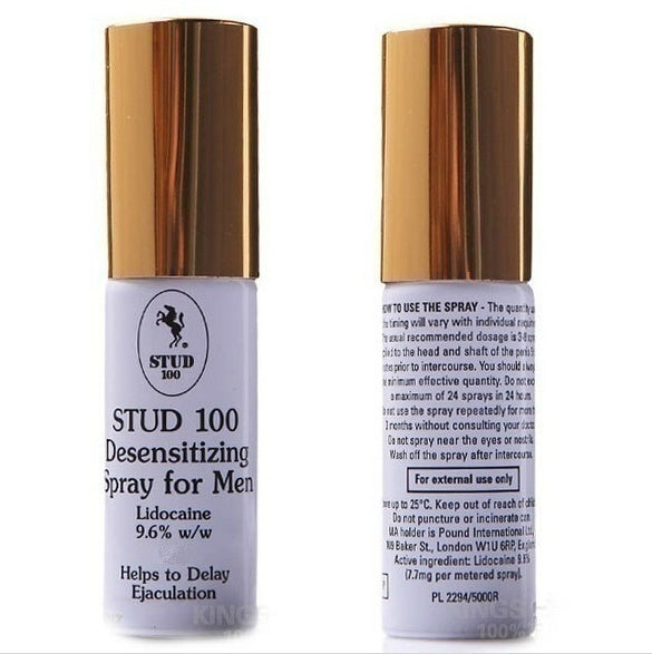 Men's Desensitizing Spray with Maximum Lidocaine for Prolonged Intimacy