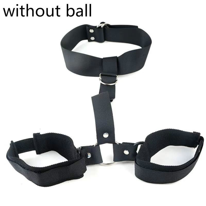 New Unisex Toy Self Bondage Nylon Handcuffs Restraint Set Adult BDSM Toy SM Game
