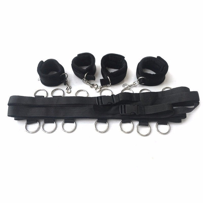 Handcuffs Sex Toy for woman Fetish Restraint Bondage Strap Sexy Leg cuffs Spreader rule play cosplay Bed belt
