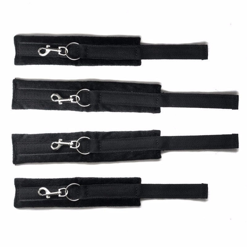 Handcuffs Sex Toy for woman Fetish Restraint Bondage Strap Sexy Leg cuffs Spreader rule play cosplay Bed belt