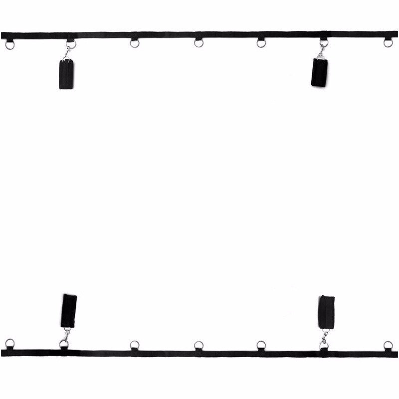 Handcuffs Sex Toy for woman Fetish Restraint Bondage Strap Sexy Leg cuffs Spreader rule play cosplay Bed belt