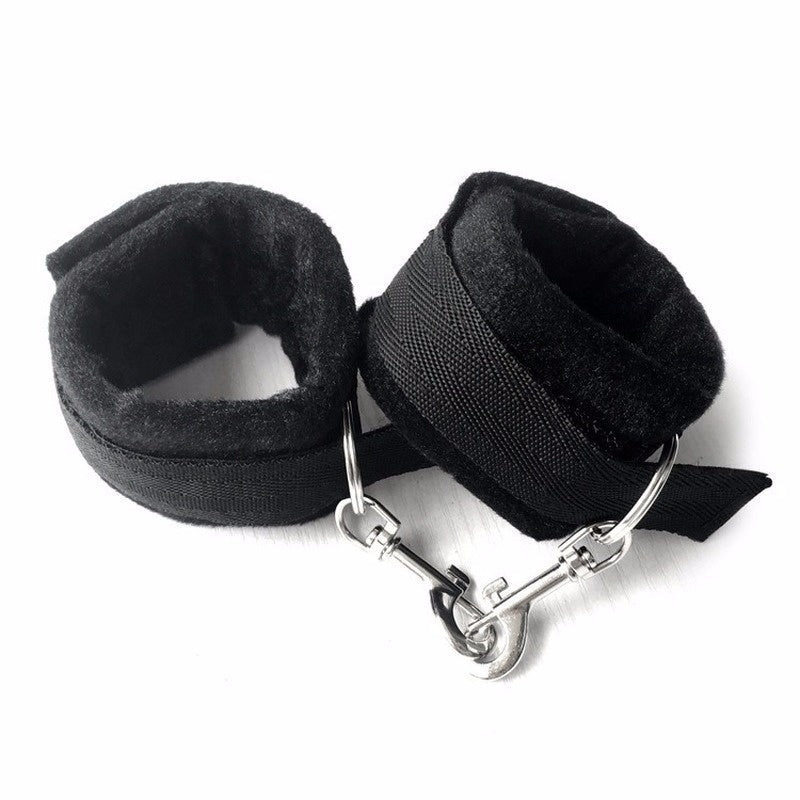 Handcuffs Sex Toy for woman Fetish Restraint Bondage Strap Sexy Leg cuffs Spreader rule play cosplay Bed belt