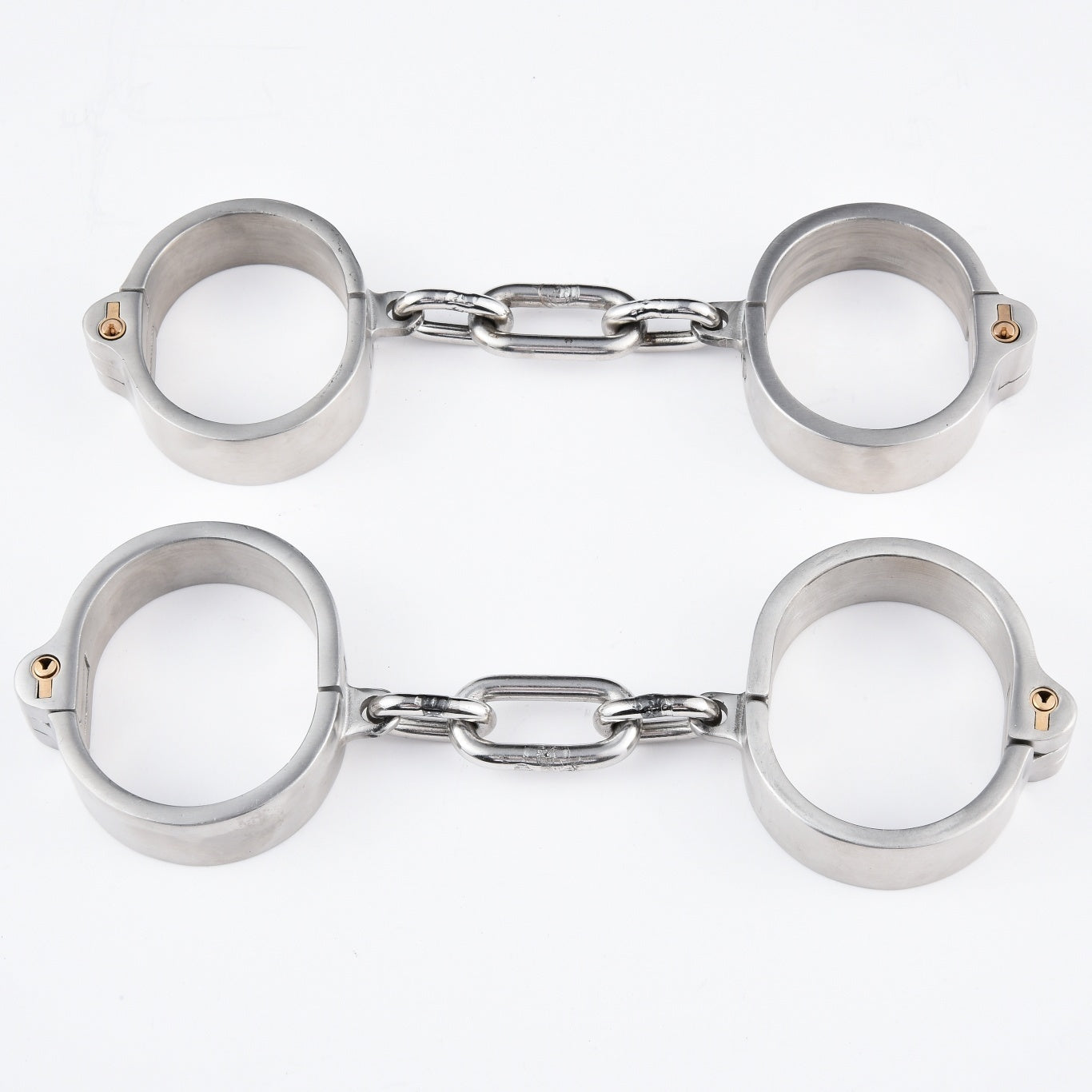 Men and Women Fashion Stainless Steel B.D.S.M Cuffs Toys for Couples