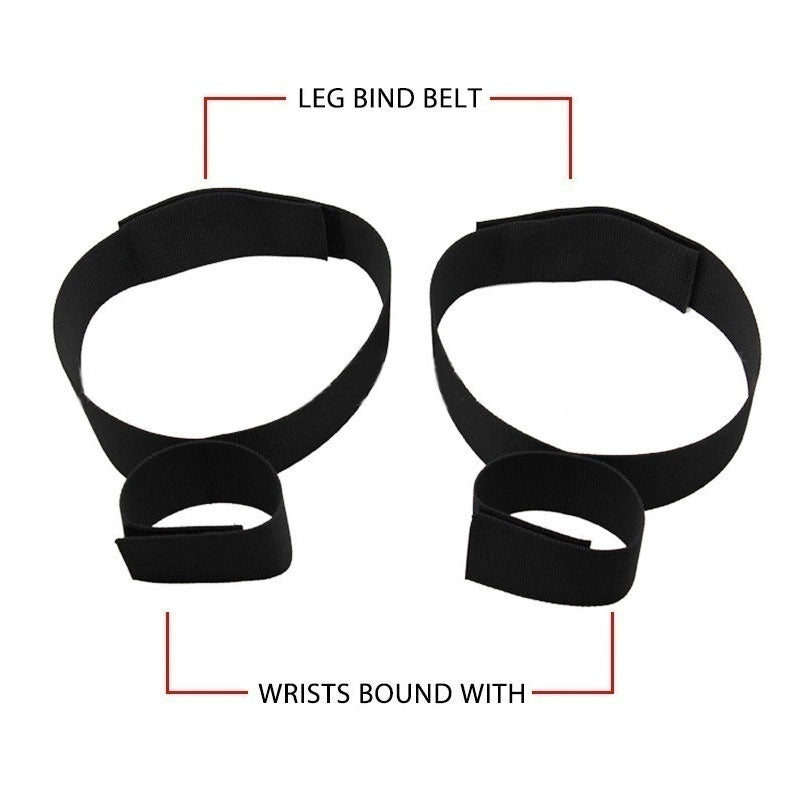 1/2 Pair Bondage Restraints Hands Legs Sex Toys Wrist Cuffs Thigh Bondage Kit Set Adult Games Restraints Kit for Men Women Erotic Toy