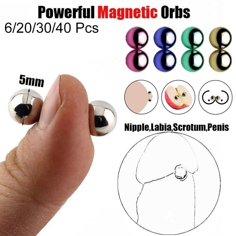 2/4/6/20/30/40pcs Steel Earring Studs Balls Body Piercings Nose Ring Eyebrow Piercings Screw Balls Replacement Attachments Rings Ball for Women/Men