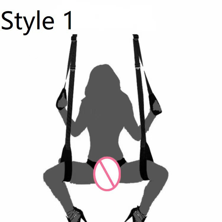 4 Colors 2style Sex Nylon Swing Ankle Cuff Slave Soft Sex Furniture Fetish Bandage Swing Sex Erotic Toys Couple Sex Furniture
