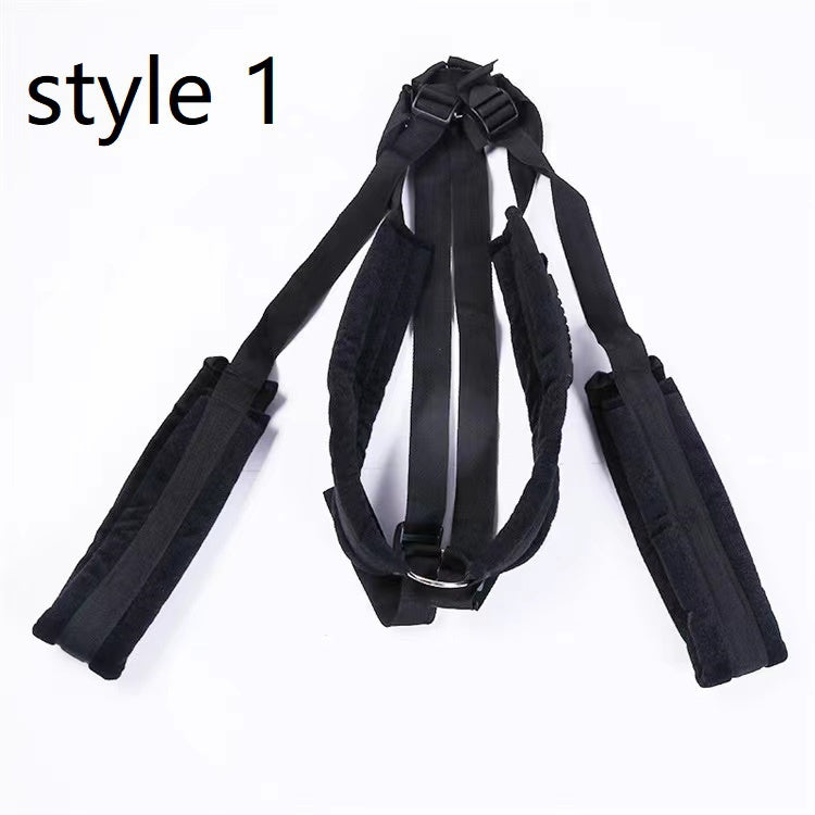 4 Colors 2style Sex Nylon Swing Ankle Cuff Slave Soft Sex Furniture Fetish Bandage Swing Sex Erotic Toys Couple Sex Furniture