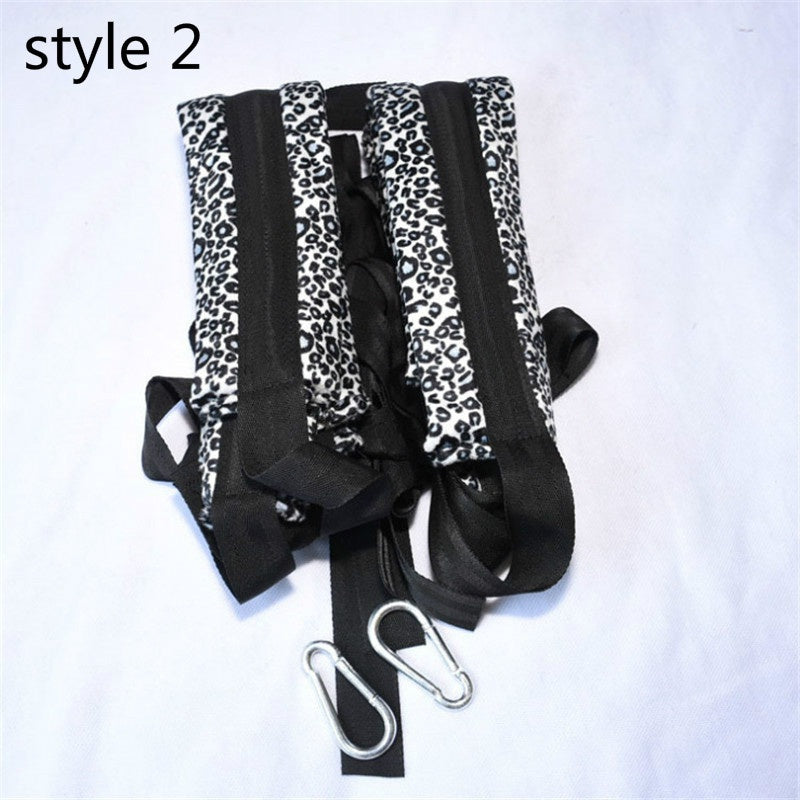 4 Colors 2style Sex Nylon Swing Ankle Cuff Slave Soft Sex Furniture Fetish Bandage Swing Sex Erotic Toys Couple Sex Furniture
