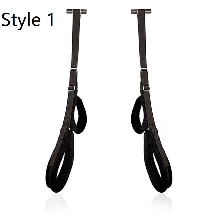 4 Colors 2style Sex Nylon Swing Ankle Cuff Slave Soft Sex Furniture Fetish Bandage Swing Sex Erotic Toys Couple Sex Furniture