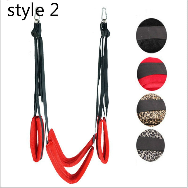 4 Colors 2style Sex Nylon Swing Ankle Cuff Slave Soft Sex Furniture Fetish Bandage Swing Sex Erotic Toys Couple Sex Furniture