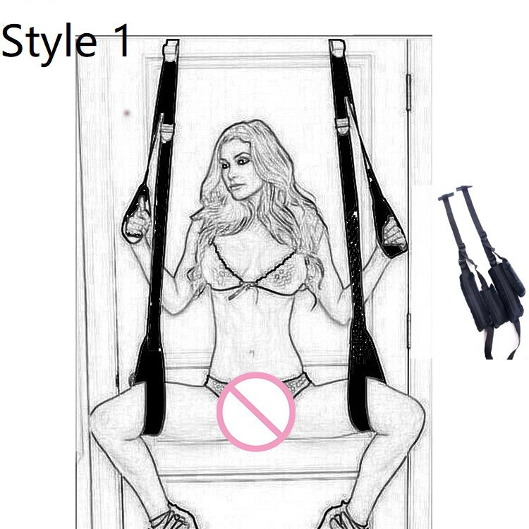 4 Colors 2style Sex Nylon Swing Ankle Cuff Slave Soft Sex Furniture Fetish Bandage Swing Sex Erotic Toys Couple Sex Furniture