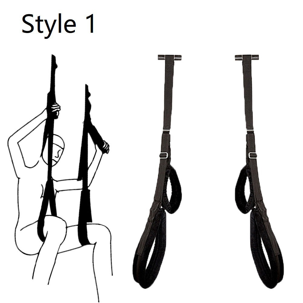 4 Colors 2style Sex Nylon Swing Ankle Cuff Slave Soft Sex Furniture Fetish Bandage Swing Sex Erotic Toys Couple Sex Furniture