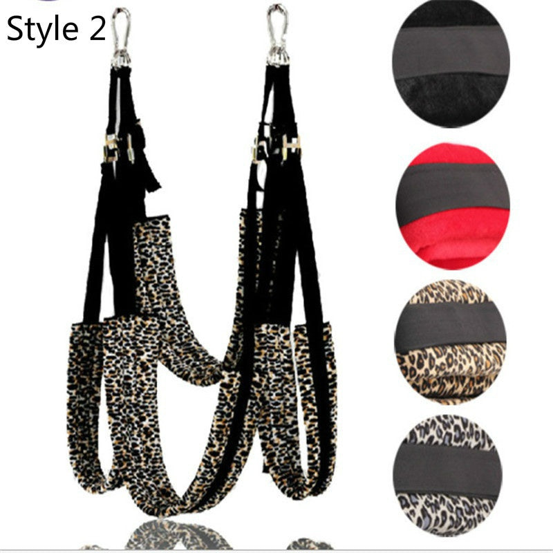 4 Colors 2style Sex Nylon Swing Ankle Cuff Slave Soft Sex Furniture Fetish Bandage Swing Sex Erotic Toys Couple Sex Furniture