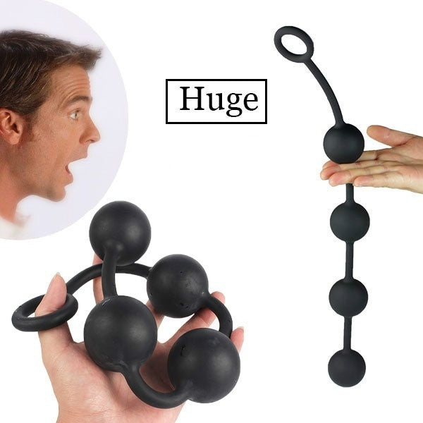 Anal Plug Huge Big Anal Beads Ass Play Deep Anal Ball Toys Adult Couple Gay Anal Sex Toys 3 Sizes