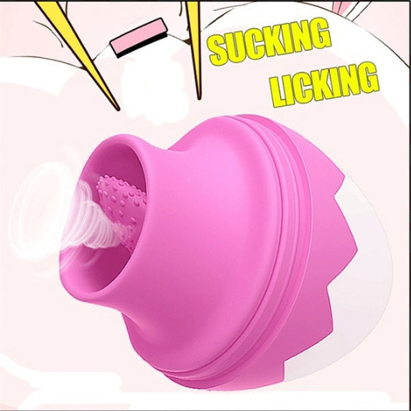 Nipple Sucking Oral Licking Tool 7 Speeds Tongue Blowjob Egg For Woman MasturbatorVibrator Clitoral Pussy Licker Massager Sex Toys