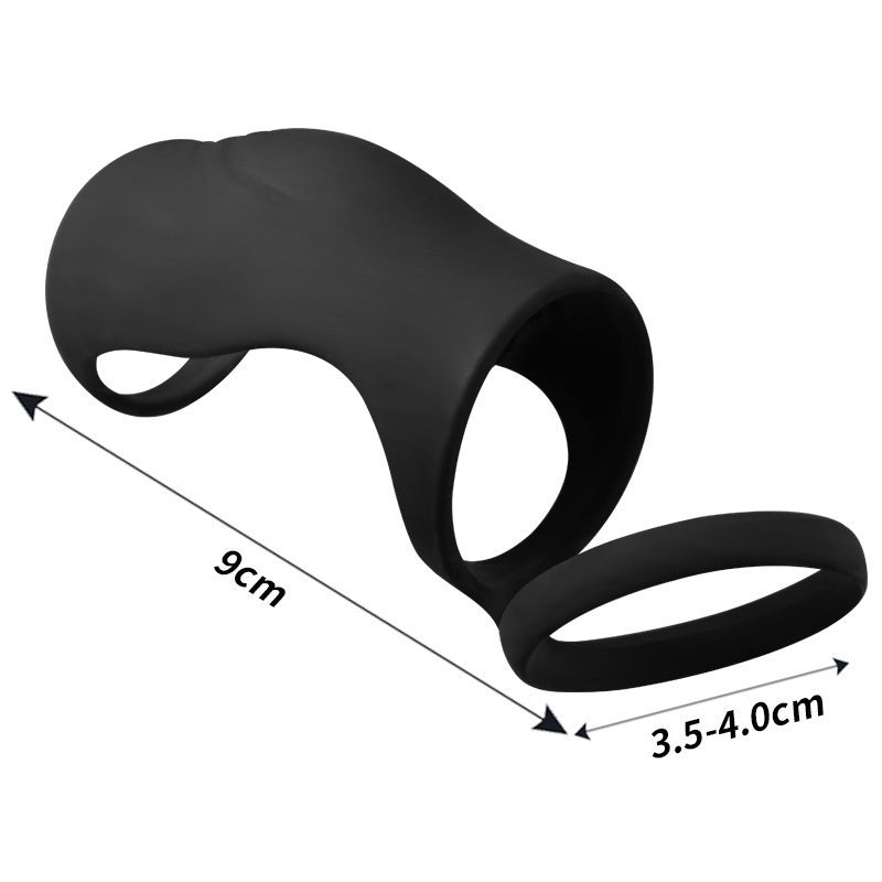 Lock fine ring male penis delay silicone lock fine ring lock fine ring adult sex products