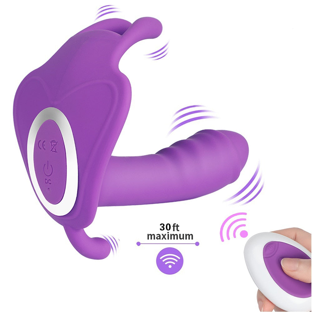 G-Spot Clit Stimulation Remote Control Panties Vibrator Adult Sex Toys Dildo Vibrator Sex Toys Female Orgasm Masturbator