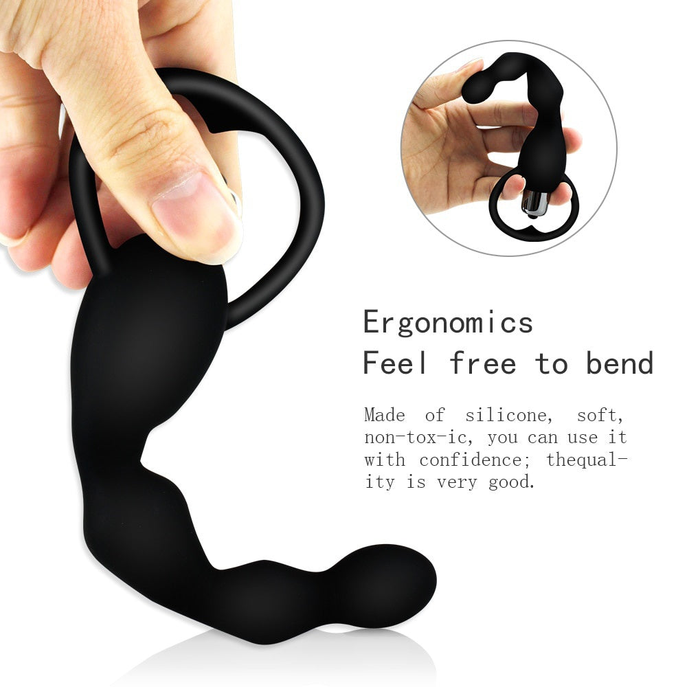 Gay Prostate Massage Smooth Butt Silicone But Plugs Couple Sex Toys Anal Vibrators Female Sex Toys Anal Bead Vibrators