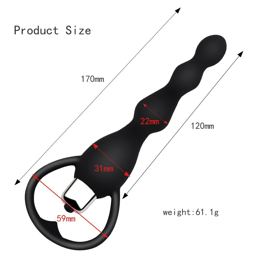 Gay Prostate Massage Smooth Butt Silicone But Plugs Couple Sex Toys Anal Vibrators Female Sex Toys Anal Bead Vibrators