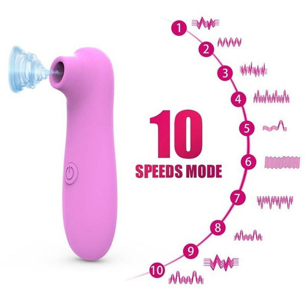 Adult Oral Clit Stimulator Female Sub Flex Toys Female Strong Oral Sex Clit Sucking Vibrator Nipples G Spot Masturbator