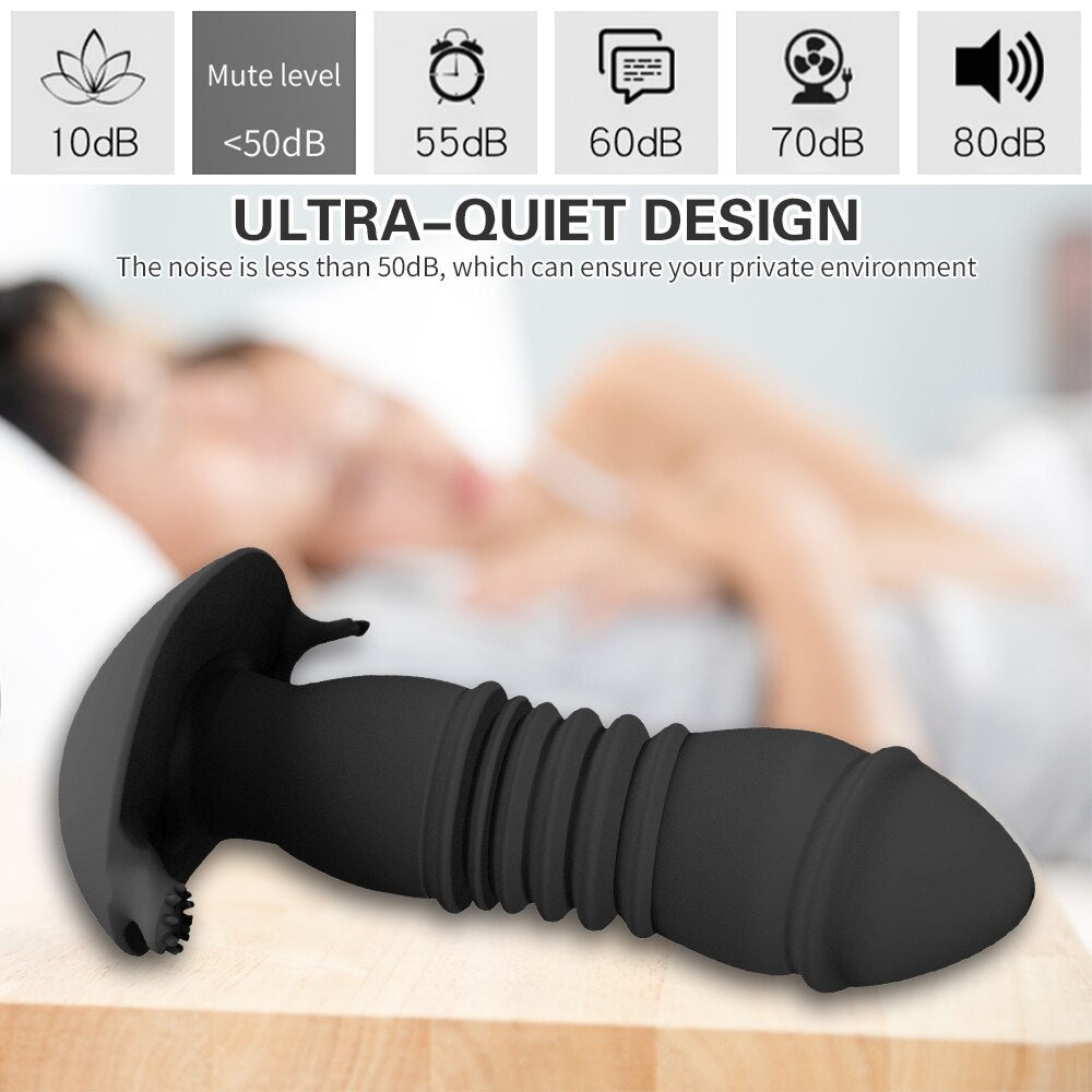 Prostate stimulator female masturbation carrier porn toy couple bullet remote -control telescope fake penis vibrator anal plug