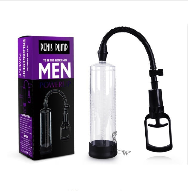 Men Penis Pump Cock Enlargement Vacuum Pump Penis Extender Enlarger Adult Sex Product for Male