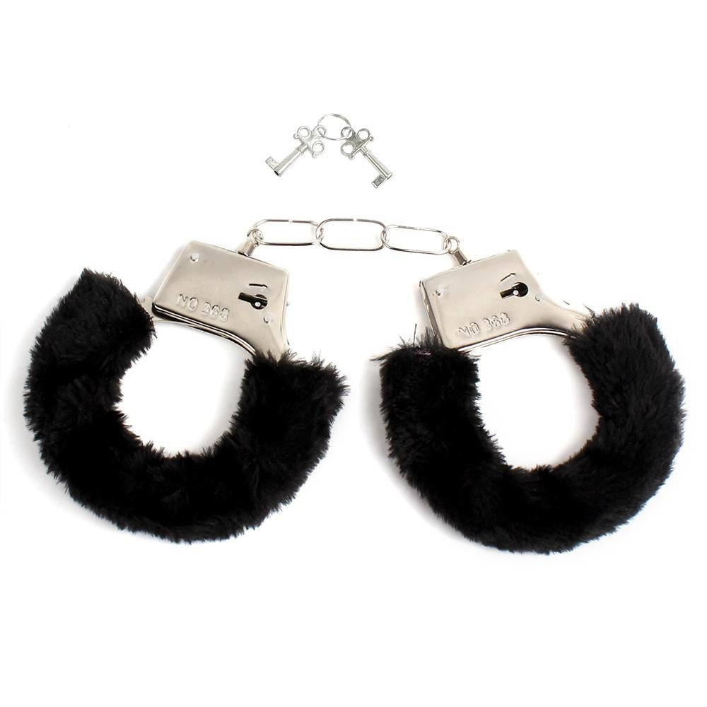 SM Bondage Furry Soft Metal Handcuffs Adult Games Chastity Sex Toys For Couple Role-playing Erotic Products