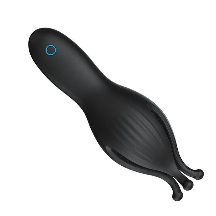Male Masturbator Cup Pen-is Massager Vibrator Stamina Trainer Glans Vibrator Clim-ax Delay Trainer Sex Toy for Men