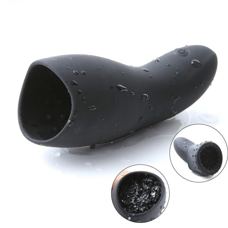 Male Masturbator Cup Pen-is Massager Vibrator Stamina Trainer Glans Vibrator Clim-ax Delay Trainer Sex Toy for Men
