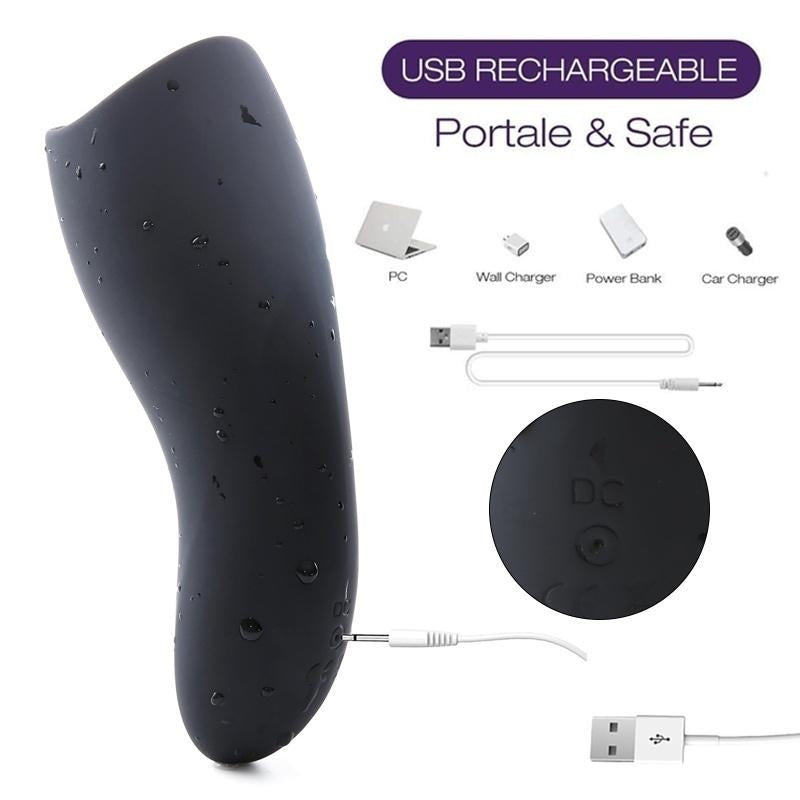 Male Masturbator Cup Pen-is Massager Vibrator Stamina Trainer Glans Vibrator Clim-ax Delay Trainer Sex Toy for Men