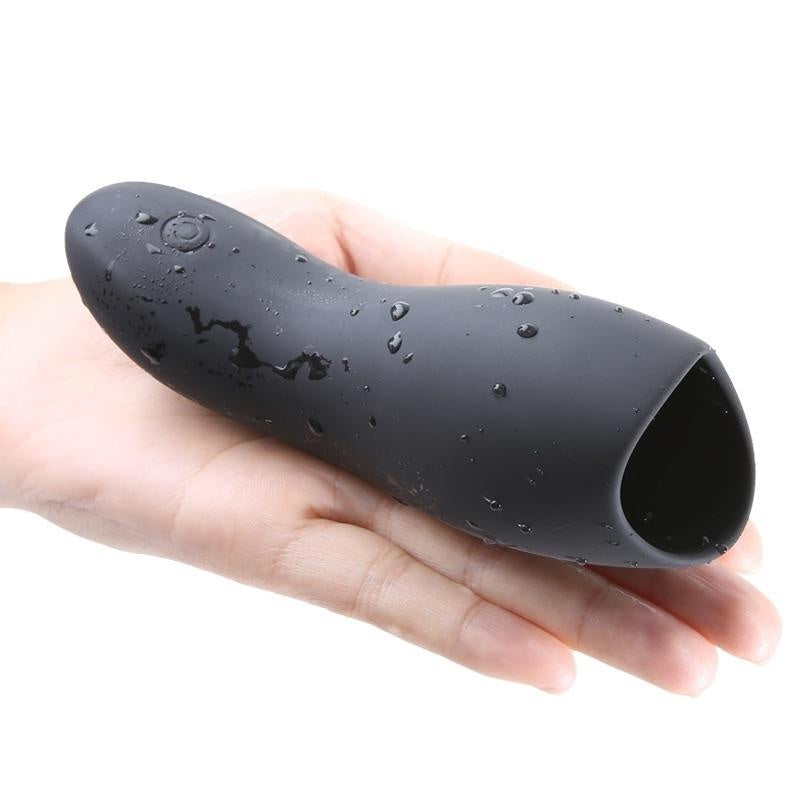 Male Masturbator Cup Pen-is Massager Vibrator Stamina Trainer Glans Vibrator Clim-ax Delay Trainer Sex Toy for Men