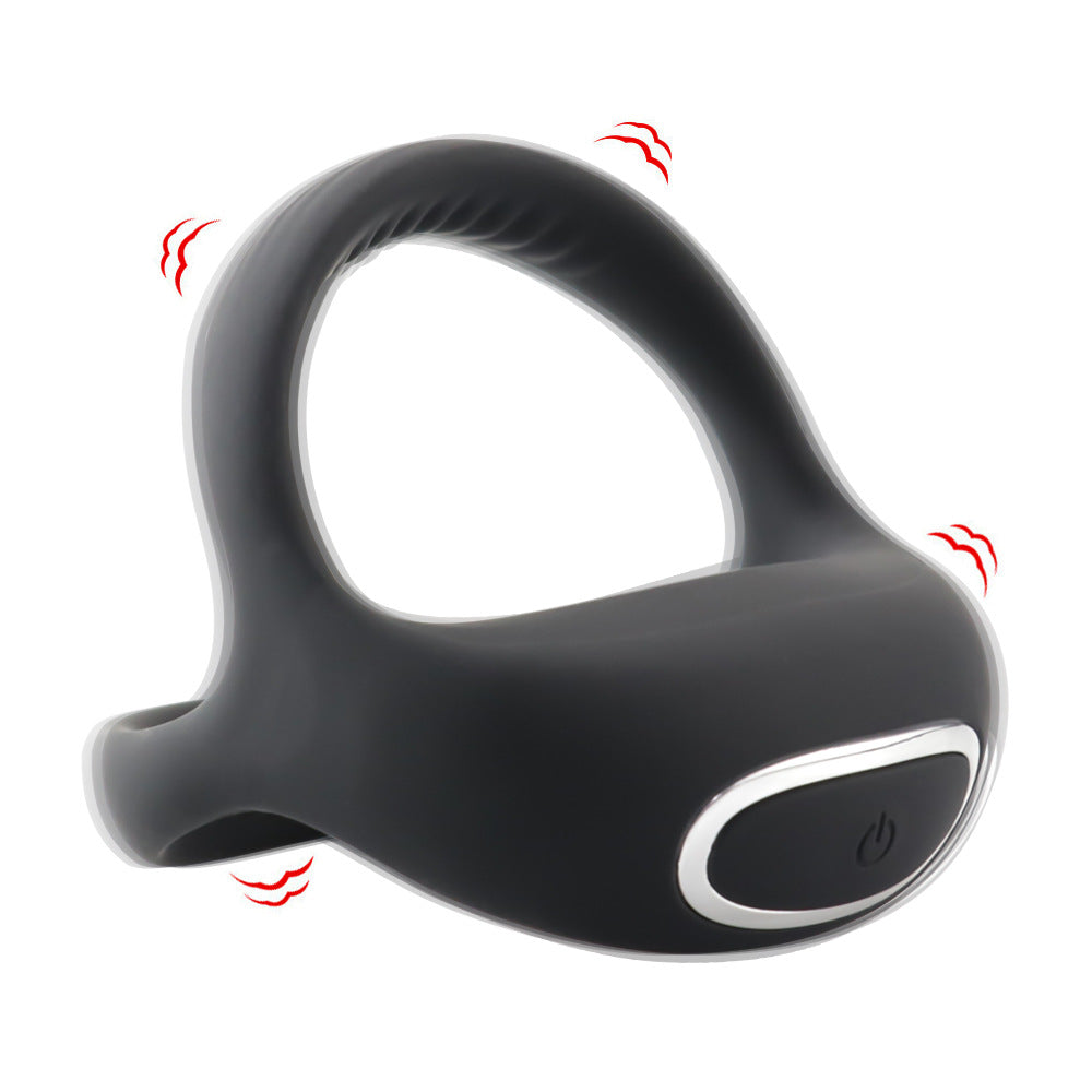 【APP Application】Adult products manufacturers wholesale Liluya three-pronged men's lock fine ring silicone delay ring diamond ring husband and wife products