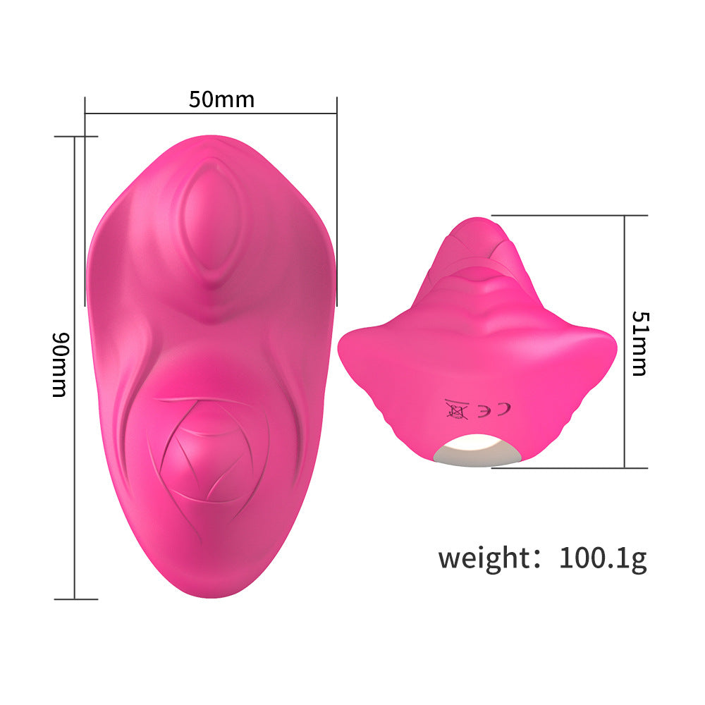 【APP Application】Wholesale of adult products manufacturers, charging APP remote control rose ball wireless vibration wear female masturbator
