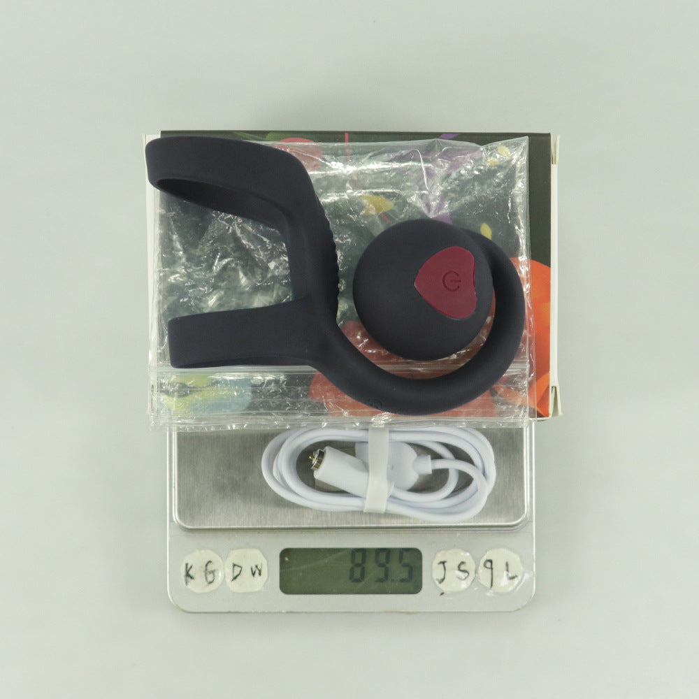 【APP Application】Snail lock fine ring wireless APP remote control silicone ring double motor vibration husband and wife products adult products manufacturer approval