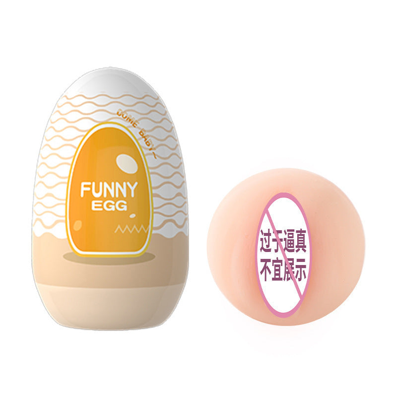 Men's Airplane Cup Egg Portable Airplane Egg Male Sex Masturbation Egg Adult Products