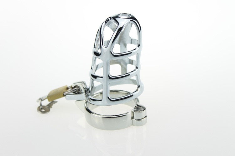【Chastity Lock】Metal chastity lock penis penis bondage CB6000 birdcage lock sex adult products